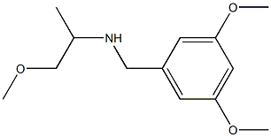 [(3,5-dimethoxyphenyl)methyl](1-methoxypropan-2-yl)amine Struktur