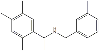 [(3-methylphenyl)methyl][1-(2,4,5-trimethylphenyl)ethyl]amine Struktur