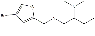 [(4-bromothiophen-2-yl)methyl][2-(dimethylamino)-3-methylbutyl]amine Struktur