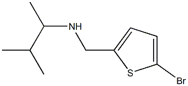 [(5-bromothiophen-2-yl)methyl](3-methylbutan-2-yl)amine Struktur