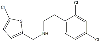 [(5-chlorothiophen-2-yl)methyl][2-(2,4-dichlorophenyl)ethyl]amine Struktur