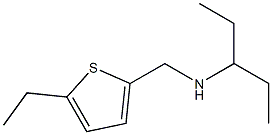 [(5-ethylthiophen-2-yl)methyl](pentan-3-yl)amine Struktur