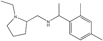 [1-(2,4-dimethylphenyl)ethyl][(1-ethylpyrrolidin-2-yl)methyl]amine Struktur