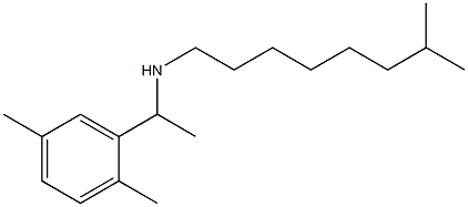 [1-(2,5-dimethylphenyl)ethyl](7-methyloctyl)amine Struktur