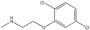 [2-(2,5-dichlorophenoxy)ethyl](methyl)amine Struktur