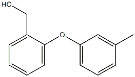 [2-(3-methylphenoxy)phenyl]methanol Struktur