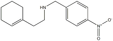 [2-(cyclohex-1-en-1-yl)ethyl][(4-nitrophenyl)methyl]amine Struktur