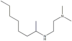 [2-(dimethylamino)ethyl](octan-2-yl)amine Struktur