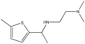 [2-(dimethylamino)ethyl][1-(5-methylthiophen-2-yl)ethyl]amine Struktur