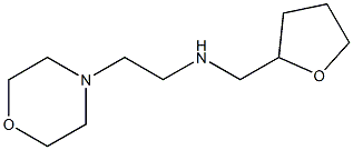 [2-(morpholin-4-yl)ethyl](oxolan-2-ylmethyl)amine Struktur