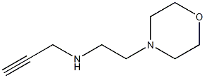 [2-(morpholin-4-yl)ethyl](prop-2-yn-1-yl)amine Struktur