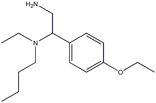 [2-amino-1-(4-ethoxyphenyl)ethyl](butyl)ethylamine Struktur