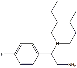 [2-amino-1-(4-fluorophenyl)ethyl]dibutylamine Struktur