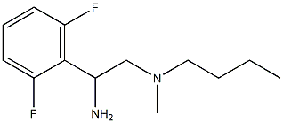 [2-amino-2-(2,6-difluorophenyl)ethyl](butyl)methylamine Struktur