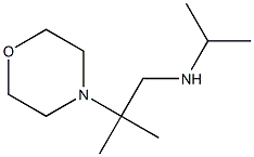 [2-methyl-2-(morpholin-4-yl)propyl](propan-2-yl)amine Struktur