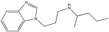 [3-(1H-1,3-benzodiazol-1-yl)propyl](pentan-2-yl)amine Struktur