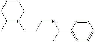 [3-(2-methylpiperidin-1-yl)propyl](1-phenylethyl)amine Struktur