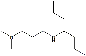 [3-(dimethylamino)propyl](heptan-4-yl)amine Struktur