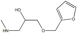 [3-(furan-2-ylmethoxy)-2-hydroxypropyl](methyl)amine Struktur