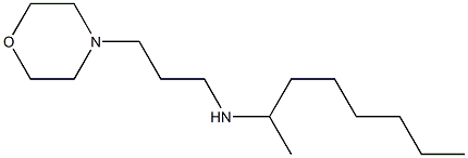 [3-(morpholin-4-yl)propyl](octan-2-yl)amine Struktur