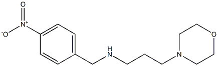 [3-(morpholin-4-yl)propyl][(4-nitrophenyl)methyl]amine Struktur