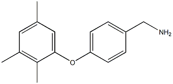 [4-(2,3,5-trimethylphenoxy)phenyl]methanamine Struktur