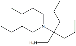 [4-(aminomethyl)heptan-4-yl]dibutylamine Struktur