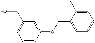 {3-[(2-methylphenyl)methoxy]phenyl}methanol Struktur