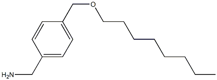 {4-[(octyloxy)methyl]phenyl}methanamine Struktur