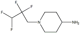 1-(2,2,3,3-tetrafluoropropyl)piperidin-4-amine Struktur