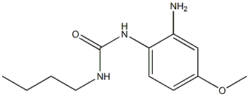 1-(2-amino-4-methoxyphenyl)-3-butylurea Struktur