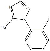 1-(2-iodophenyl)-1H-imidazole-2-thiol Struktur