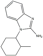 1-(2-methylcyclohexyl)-1H-1,3-benzodiazol-2-amine Struktur