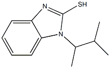 1-(3-methylbutan-2-yl)-1H-1,3-benzodiazole-2-thiol Struktur