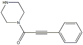 1-(3-phenylprop-2-ynoyl)piperazine Struktur