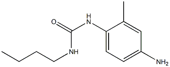 1-(4-amino-2-methylphenyl)-3-butylurea Struktur