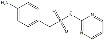 1-(4-aminophenyl)-N-(pyrimidin-2-yl)methanesulfonamide Struktur