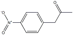 1-(4-nitrophenyl)propan-2-one Struktur