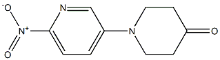 1-(6-nitropyridin-3-yl)piperidin-4-one Structure