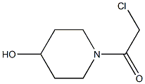 1-(chloroacetyl)piperidin-4-ol Struktur