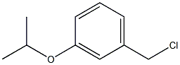 1-(chloromethyl)-3-(propan-2-yloxy)benzene Struktur