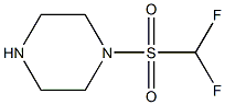 1-(difluoromethane)sulfonylpiperazine Struktur