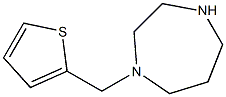 1-(thiophen-2-ylmethyl)-1,4-diazepane Struktur