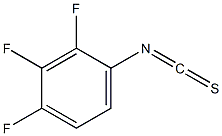 1,2,3-trifluoro-4-isothiocyanatobenzene Struktur