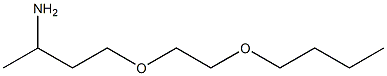 1-[2-(3-aminobutoxy)ethoxy]butane Struktur