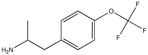 1-[4-(trifluoromethoxy)phenyl]propan-2-amine Struktur