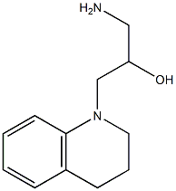 1-amino-3-(3,4-dihydroquinolin-1(2H)-yl)propan-2-ol Struktur