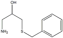 1-amino-3-(benzylsulfanyl)propan-2-ol Struktur