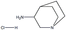 1-azabicyclo[2.2.2]octan-3-amine hydrochloride Struktur