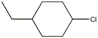 1-chloro-4-ethylcyclohexane Struktur